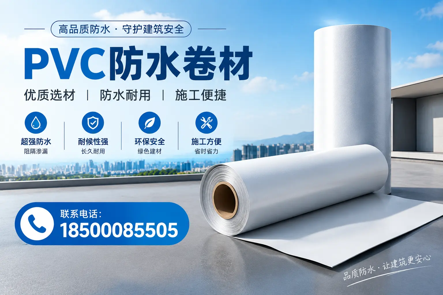 如何评估PVC防水卷材的性价比?西安消费者必读