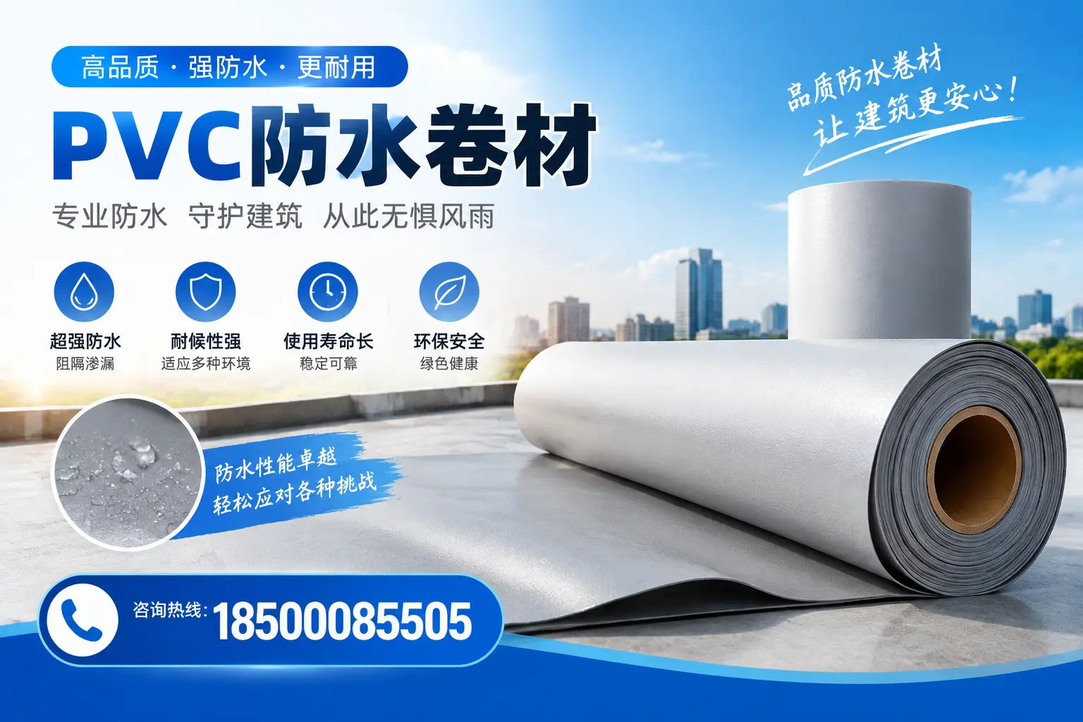 如何选择高质量的PVC防水卷材?西安消费者必看指南