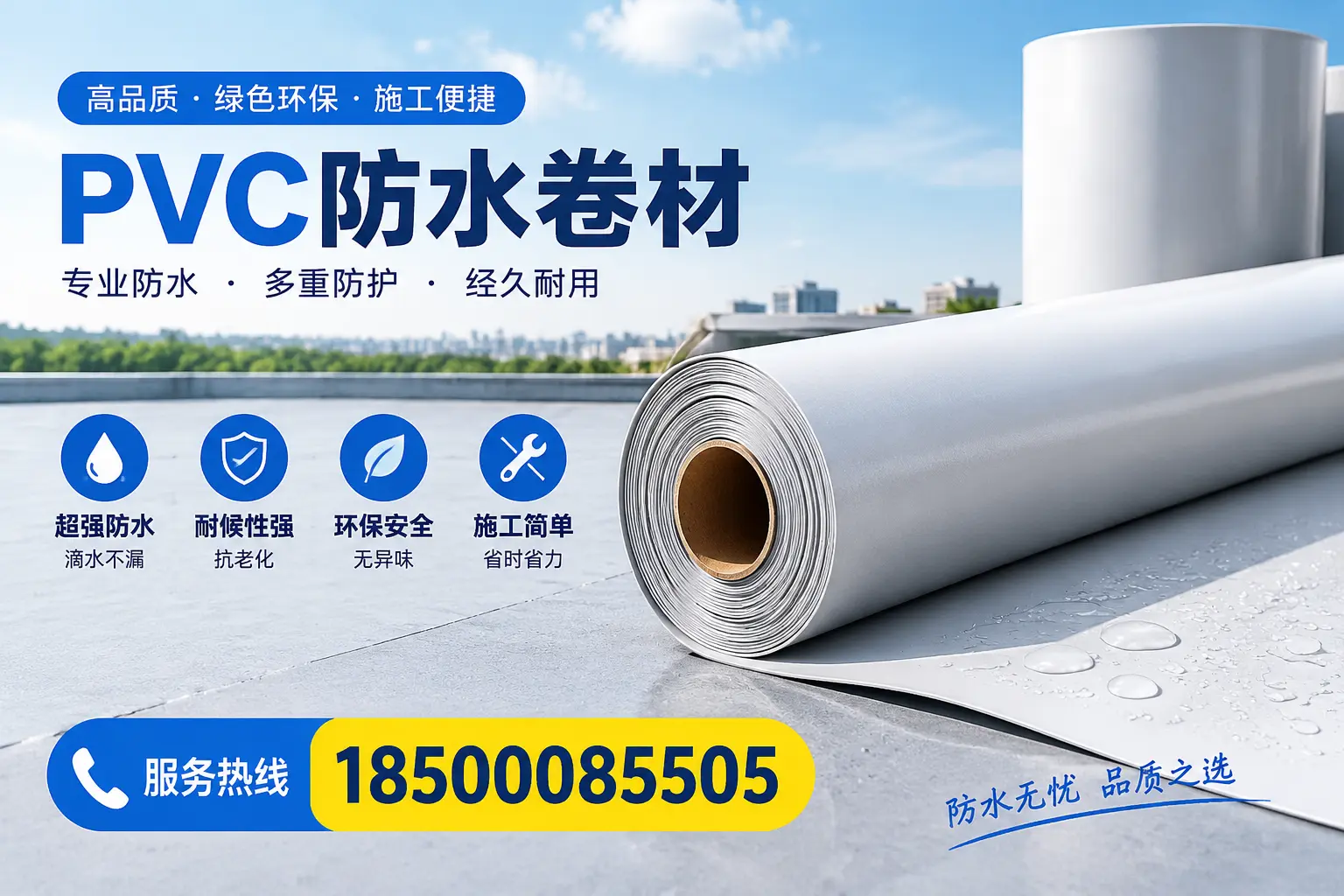 选用PVC防水卷材时需要避开的常见误区,特别是在西安