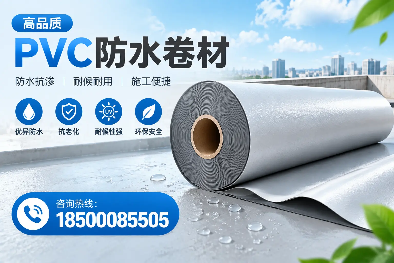 什么是pvc防水卷材?西安消费者需了解的基础知识